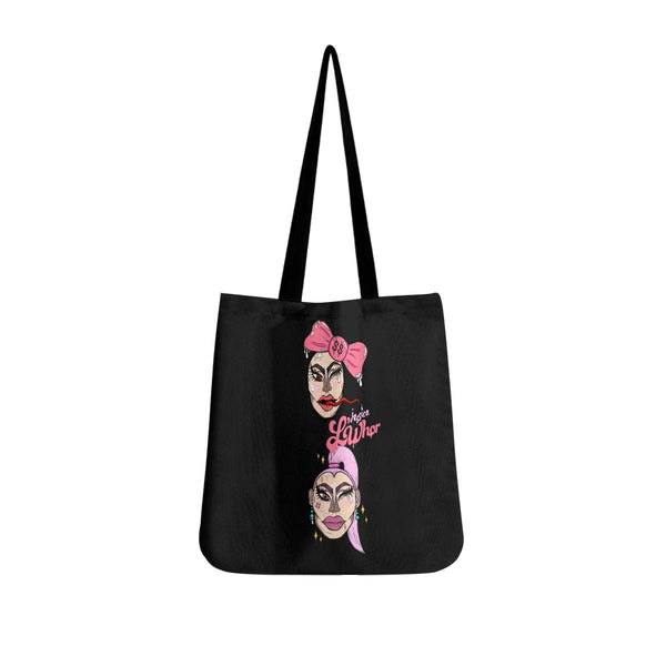 Jessica L'Whor - Double Face Tote Bags - dragqueenmerch