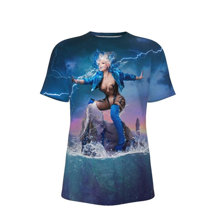 Lagoona Bloo - Underwater Bubble Pop All-Over T-Shirt - dragqueenmerch