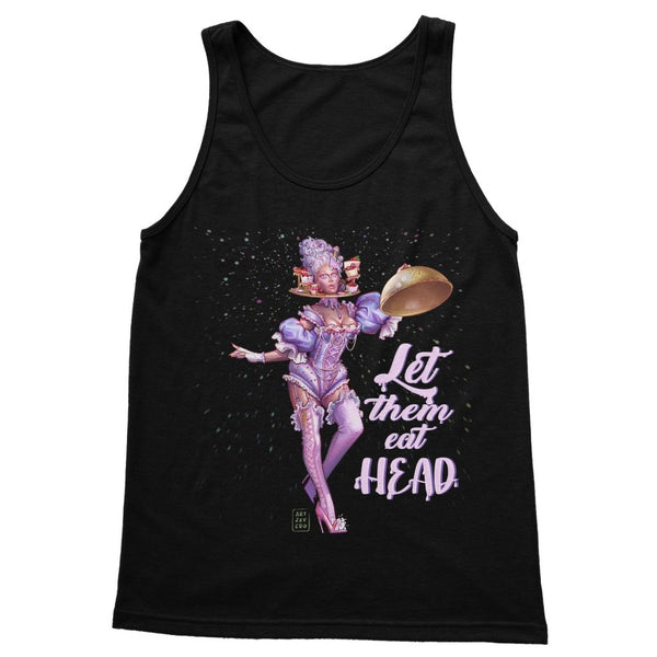 ADRIANA - LET THEM EAT HEAD - TANK TOP - dragqueenmerch