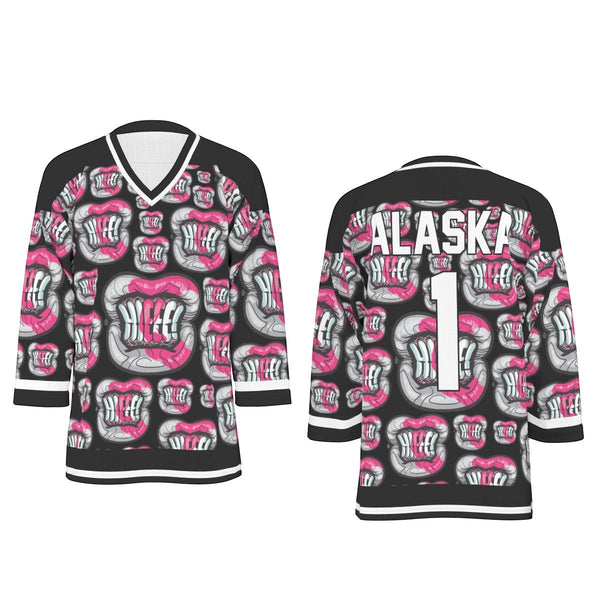 Alaska - Hiiiiie Hockey Jersey - dragqueenmerch