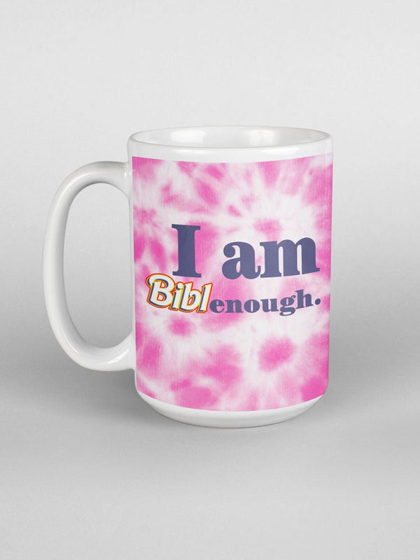BIbleGirl - I am Biblenough Coffee Mug - dragqueenmerch