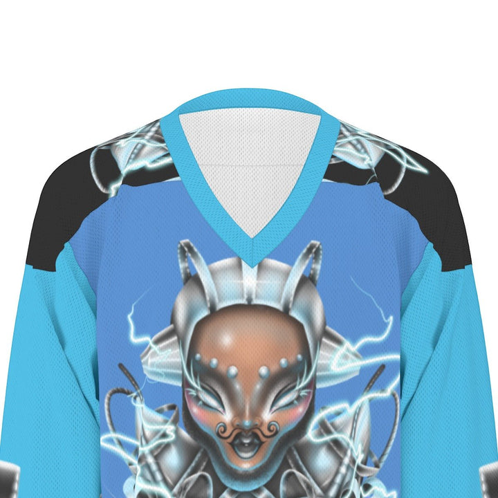 Blackberri - Cyborg All-Over Print Ice Hockey Jersey - dragqueenmerch