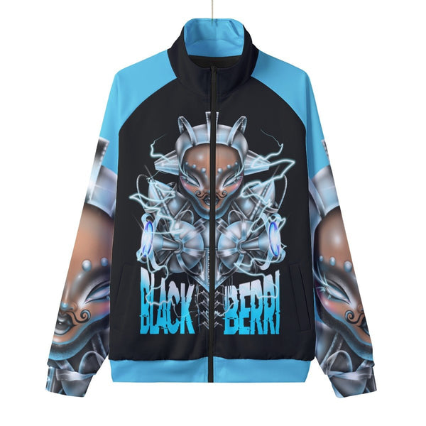 Blackberri - Cyborg All-Over Print Stand Collar Jacket - dragqueenmerch