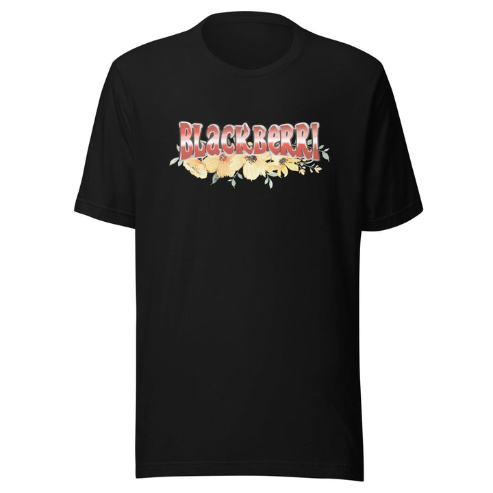 Blackberri - Floral Logo T-Shirt - dragqueenmerch
