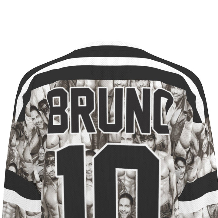 Bruno (Pit Crew) - Hunk Hockey Jersey - dragqueenmerch