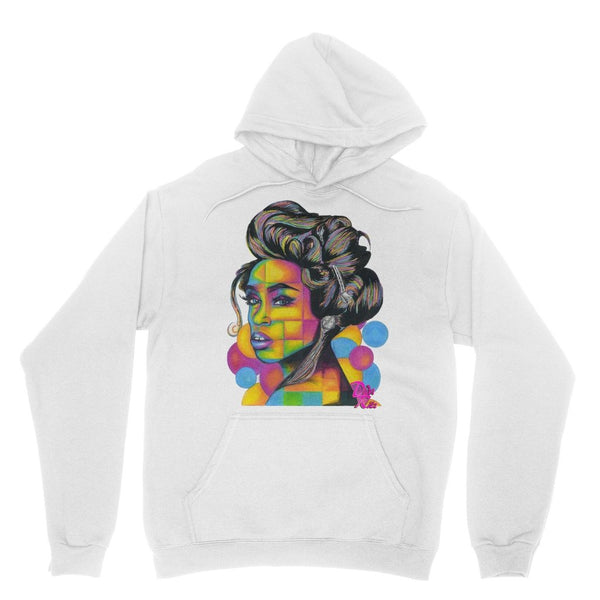 Dida Ritz Multi Color Drawing Adult Hoodie