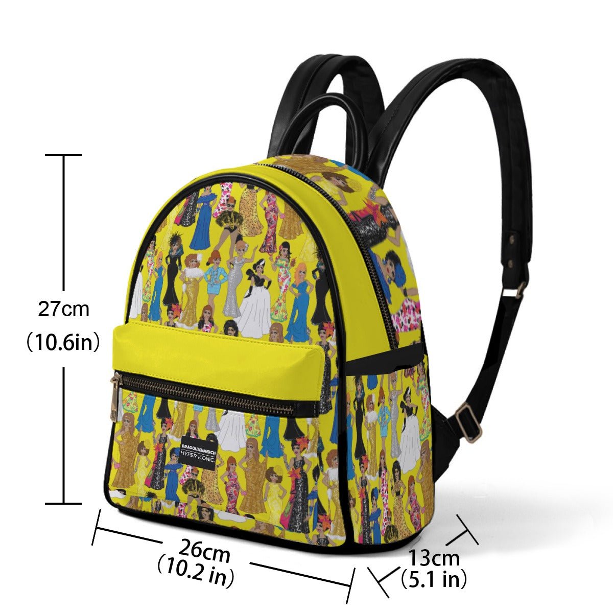 Small Size Backpack With Print Logo dragqueenmerch