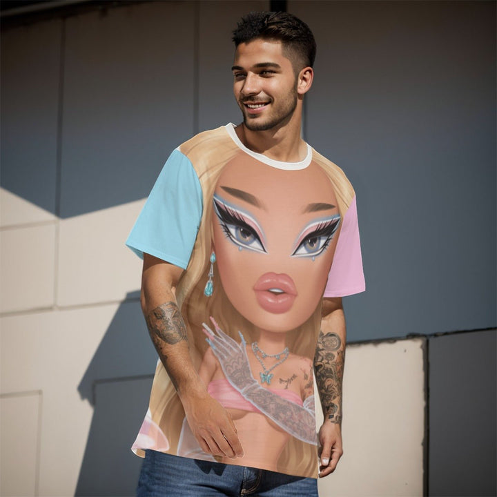 M1SS JADE SO 'enTRANS' All-Over Print Tee - dragqueenmerch