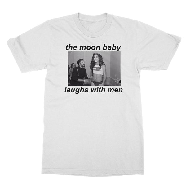 MOON BABY "LAUGHS WITH MEN" T-SHIRT