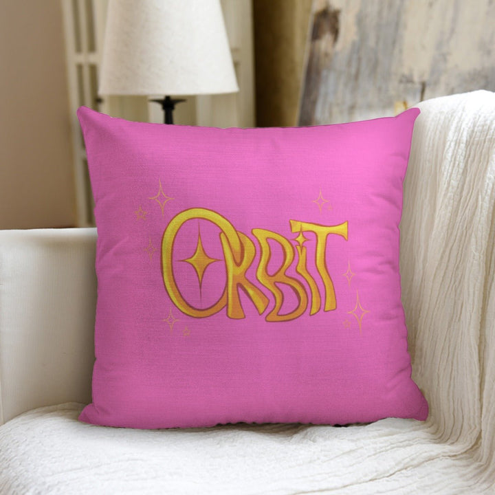 Orbit - Pink Pillow - dragqueenmerch