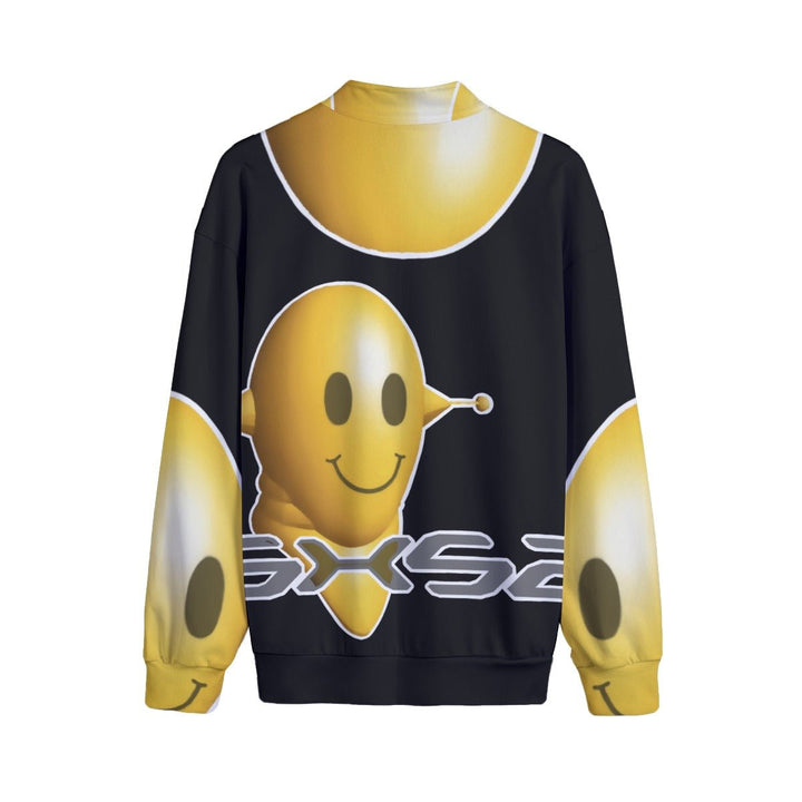 SXSZ - All Smiles Stand-Up Collar Sweater - dragqueenmerch