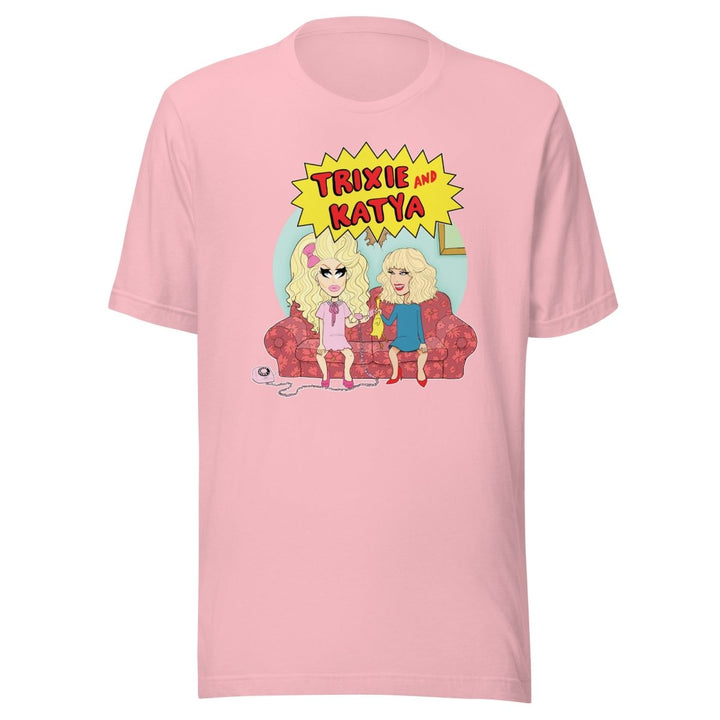 TRIXIE & KATYA UNNNHHH COUCH T-Shirt - dragqueenmerch