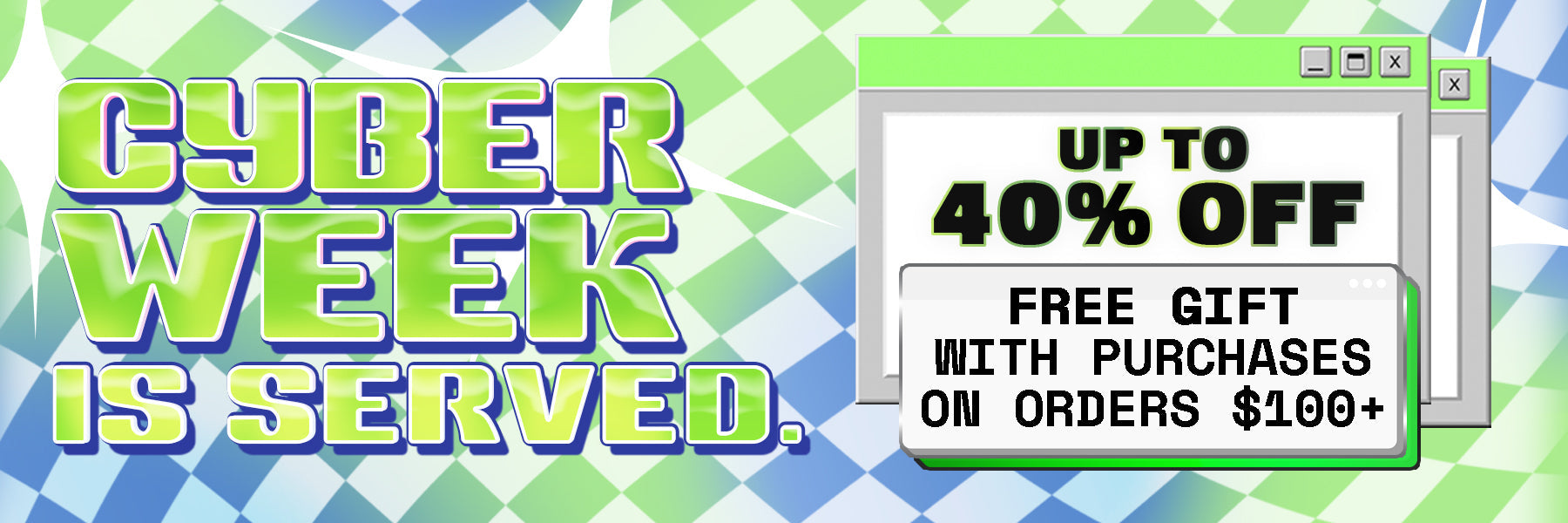 BFCM: Spend $40, Save 40%