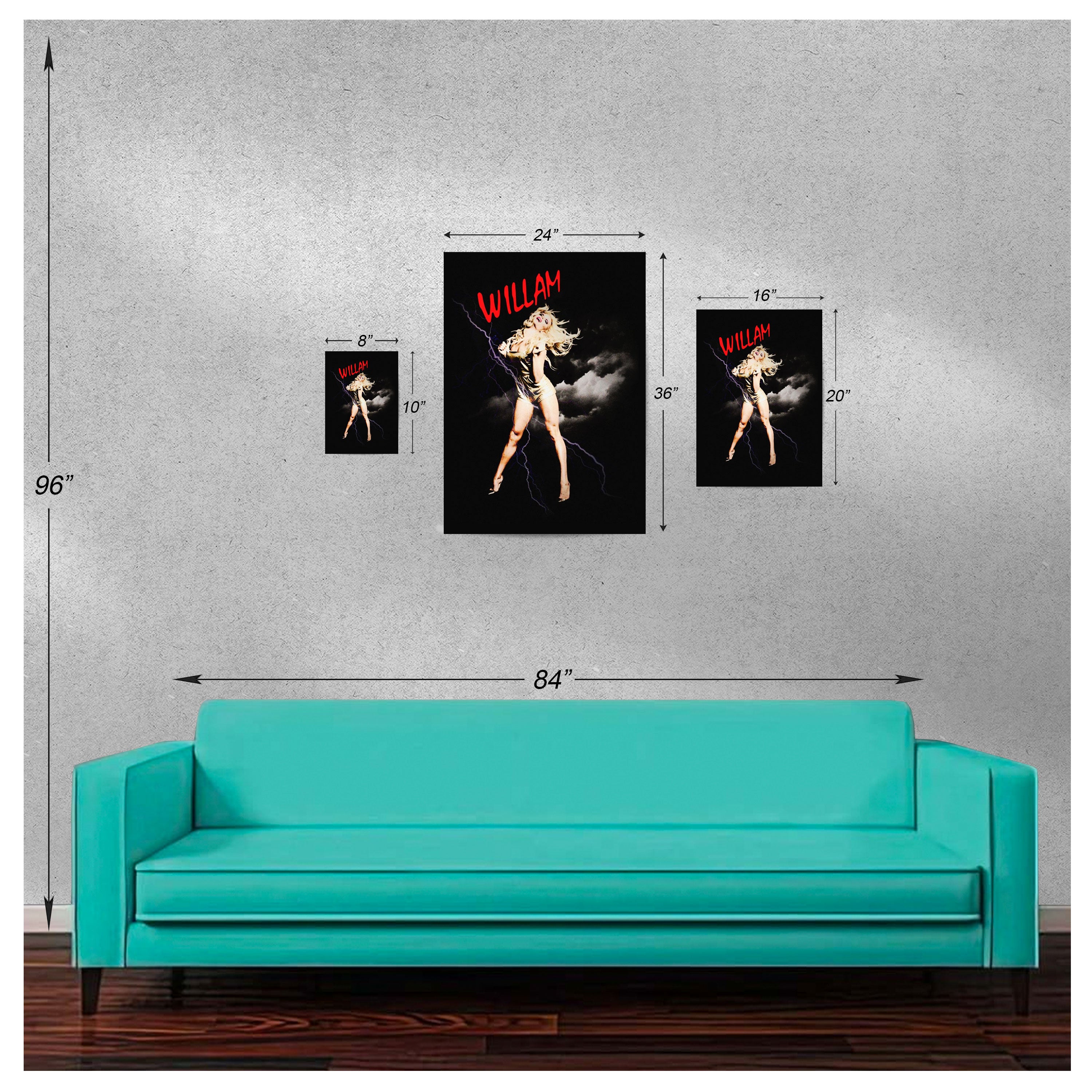 Willam Lightning Poster