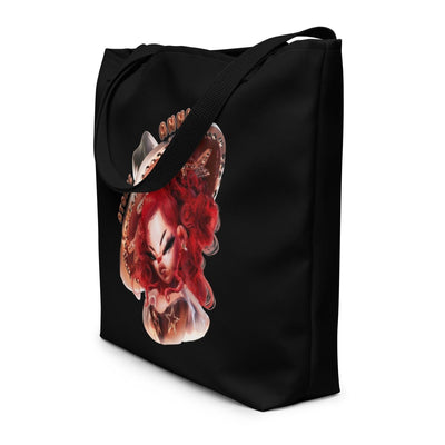 Atomic Annie - Toon Jumbo Tote Bag - Black