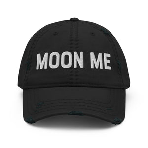 Aura Mayari - Moon Me Distressed Dad Hat