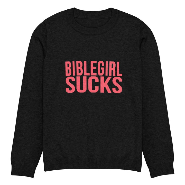 BibleGirl - BibleGirl Sucks Knit Crewneck Sweater - dragqueenmerch