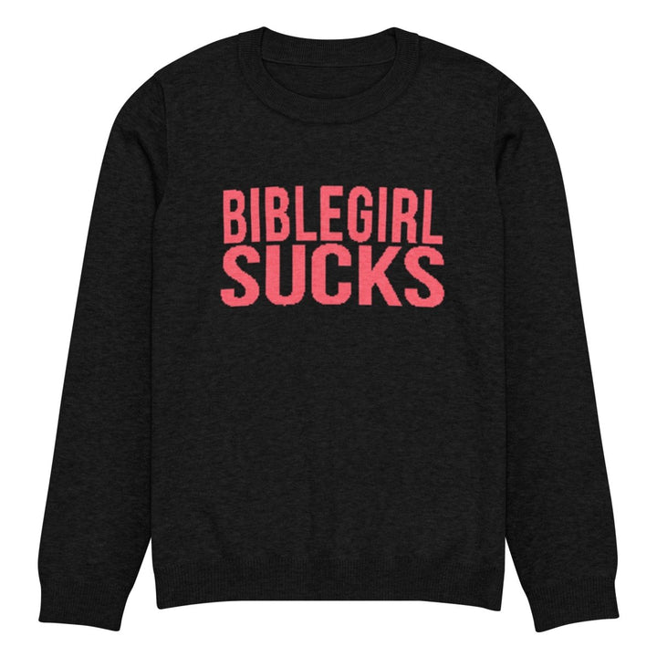 BibleGirl - BibleGirl Sucks Knit Crewneck Sweater - dragqueenmerch