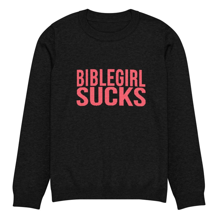 BibleGirl - BibleGirl Sucks Knit Crewneck Sweater - dragqueenmerch