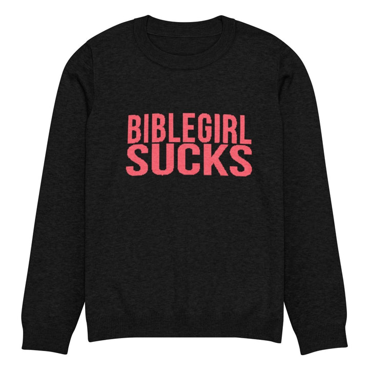 BibleGirl - BibleGirl Sucks Knit Crewneck Sweater - dragqueenmerch