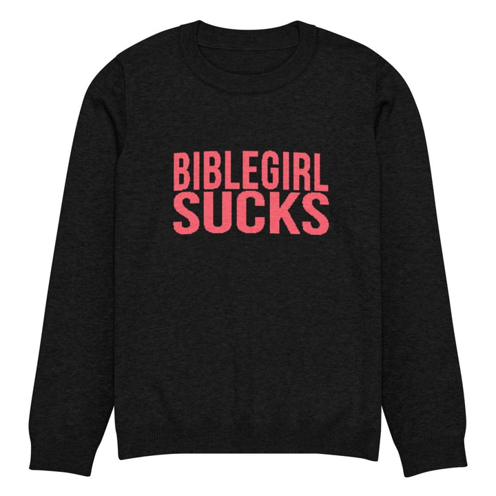 BibleGirl - BibleGirl Sucks Knit Crewneck Sweater - dragqueenmerch