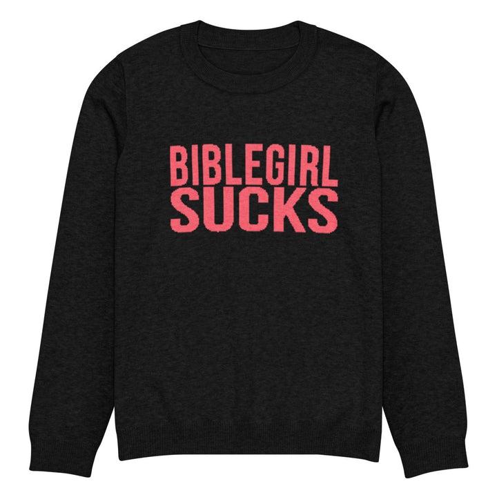 BibleGirl - BibleGirl Sucks Knit Crewneck Sweater - dragqueenmerch