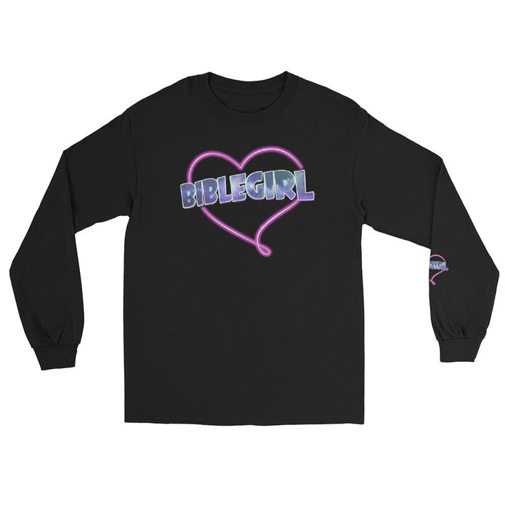 BibleGirl - Logo Unixex Long Sleeve Shirt - dragqueenmerch
