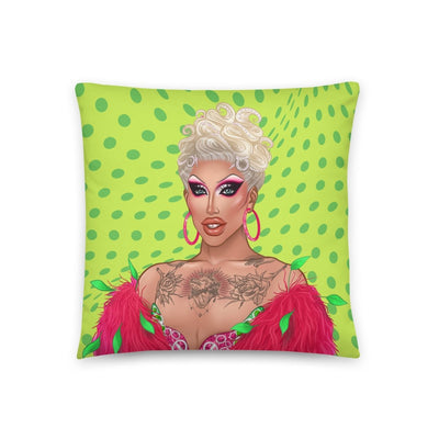 BOA - Slaycation Slick Logo Throw Pillow