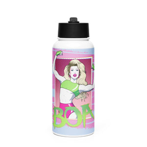 BOA - Werkout Stainless Steel Water Bottle With Straw