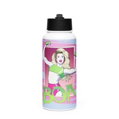 BOA - Werkout Stainless Steel Water Bottle With Straw