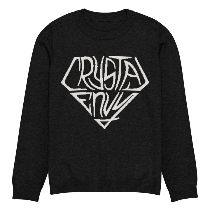 Crystal Envy - Logo Knit Crewneck Sweater - dragqueenmerch