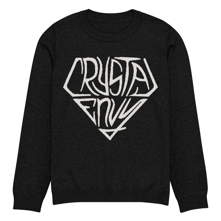 Crystal Envy - Logo Knit Crewneck Sweater - dragqueenmerch