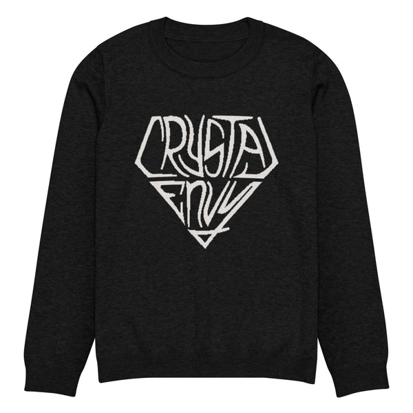 Crystal Envy - Logo Knit Crewneck Sweater - dragqueenmerch