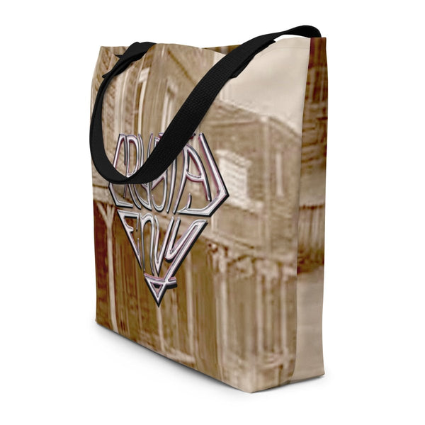 Crystal Envy - Tumble Queen Jumbo Tote Bag - dragqueenmerch