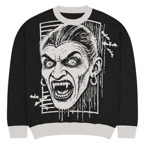 Cynthia Lee Fontaine - Dracula Knit Crew Neck Sweater