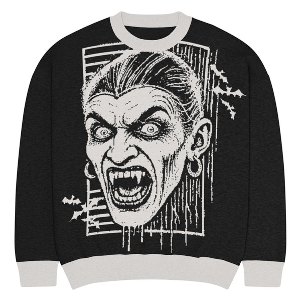 Cynthia Lee Fontaine - Dracula Knit Crew Neck Sweater - dragqueenmerch
