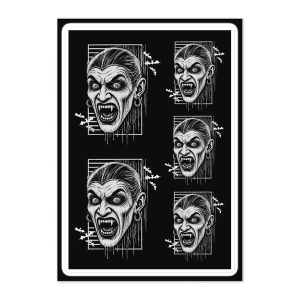 Cynthia Lee Fontaine - Dracula Sticker Sheet - dragqueenmerch