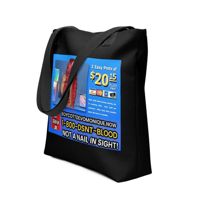 Devo Monique - 1-800-DSNT-BLOOD Tote Bag