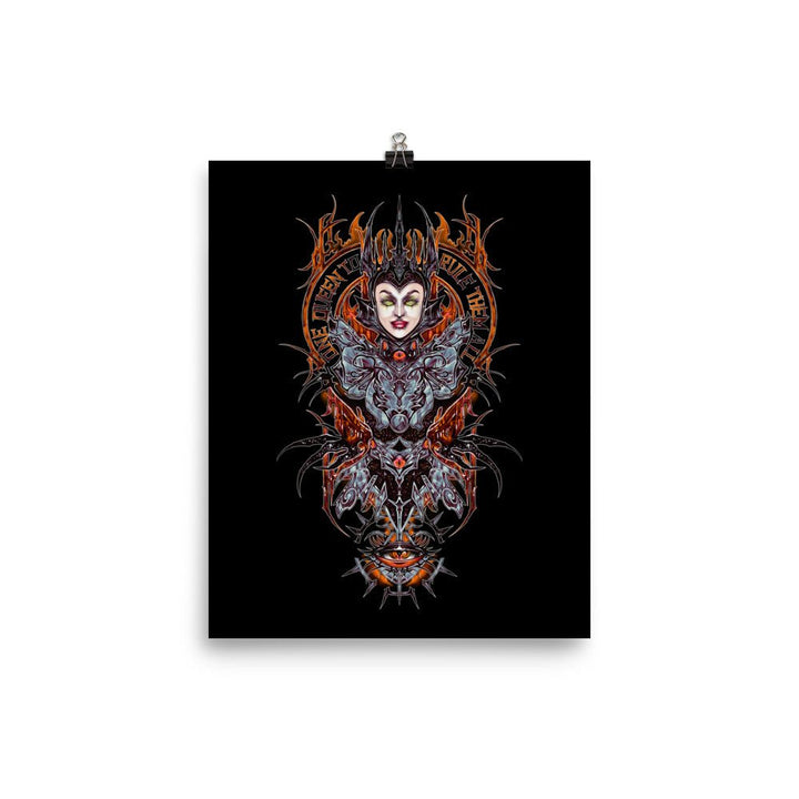 Dollya Black - Ruler Poster - dragqueenmerch