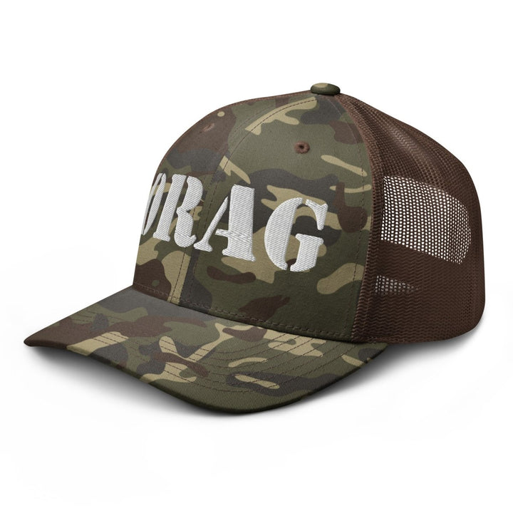 DQM - DRAG Camouflage trucker hat - dragqueenmerch
