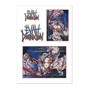 Evah Destruction - Titans 2 Crowning Sticker sheet