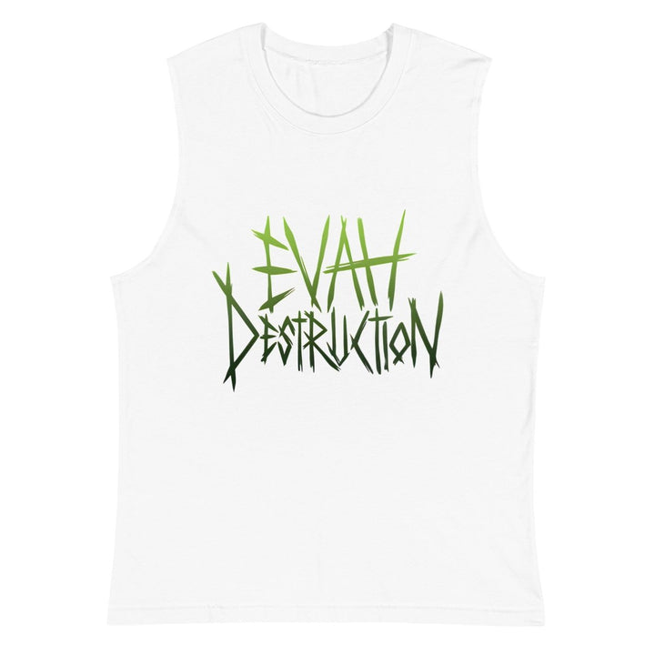 Evah Destruction - Titans 2 Promo Name Logo Unisex Muscle Tank Top - dragqueenmerch