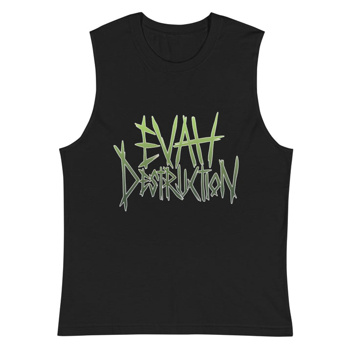 Evah Destruction - Titans 2 Promo Name Logo Unisex Muscle Tank Top - dragqueenmerch