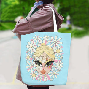 Georgiana - Flowers Jumbo Tote Bag