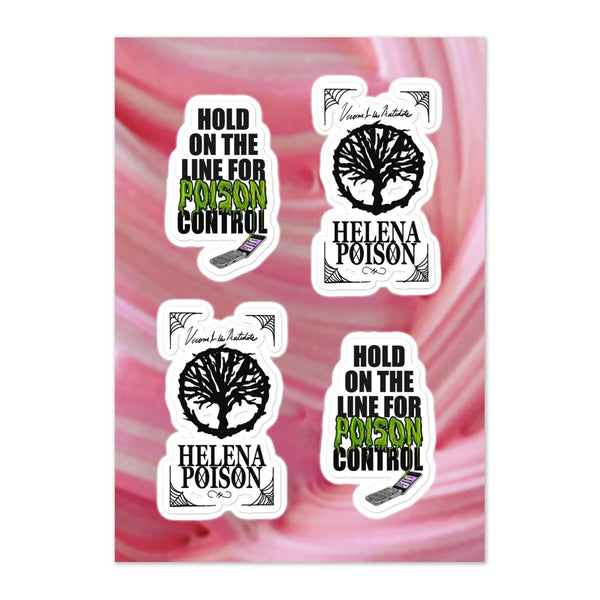 Helena Poison - Sticker Sheet - dragqueenmerch