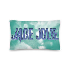 Jade Jolie -Titans 2 Name Logo Pillow