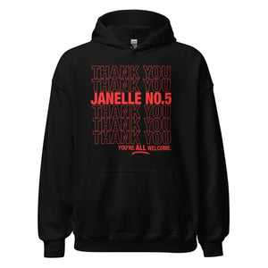 Janelle No. 5 - Thank You Unisex Hoodie