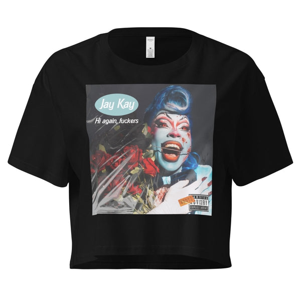 Jay Kay - Hi, Again Unisex Crop T-Shirt - dragqueenmerch