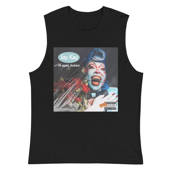 Jay Kay - Hi, Again Unisex Muscle Tank Top - dragqueenmerch