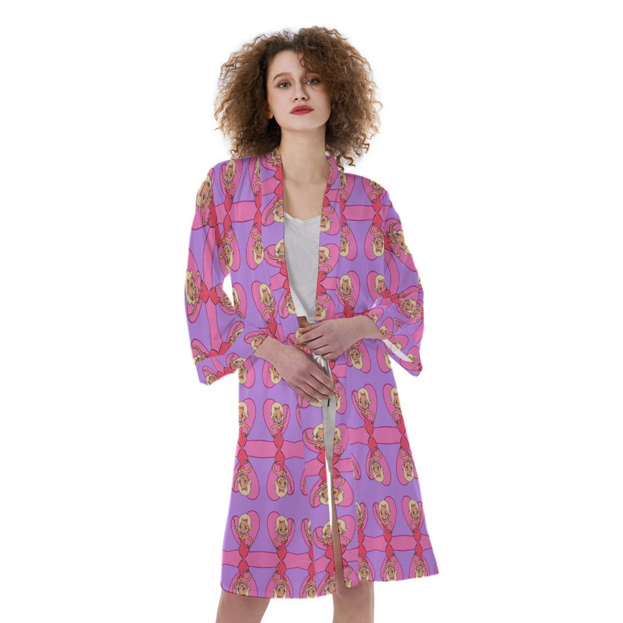 Jaymes Mansfield - I Have These Satin Kimono Robe